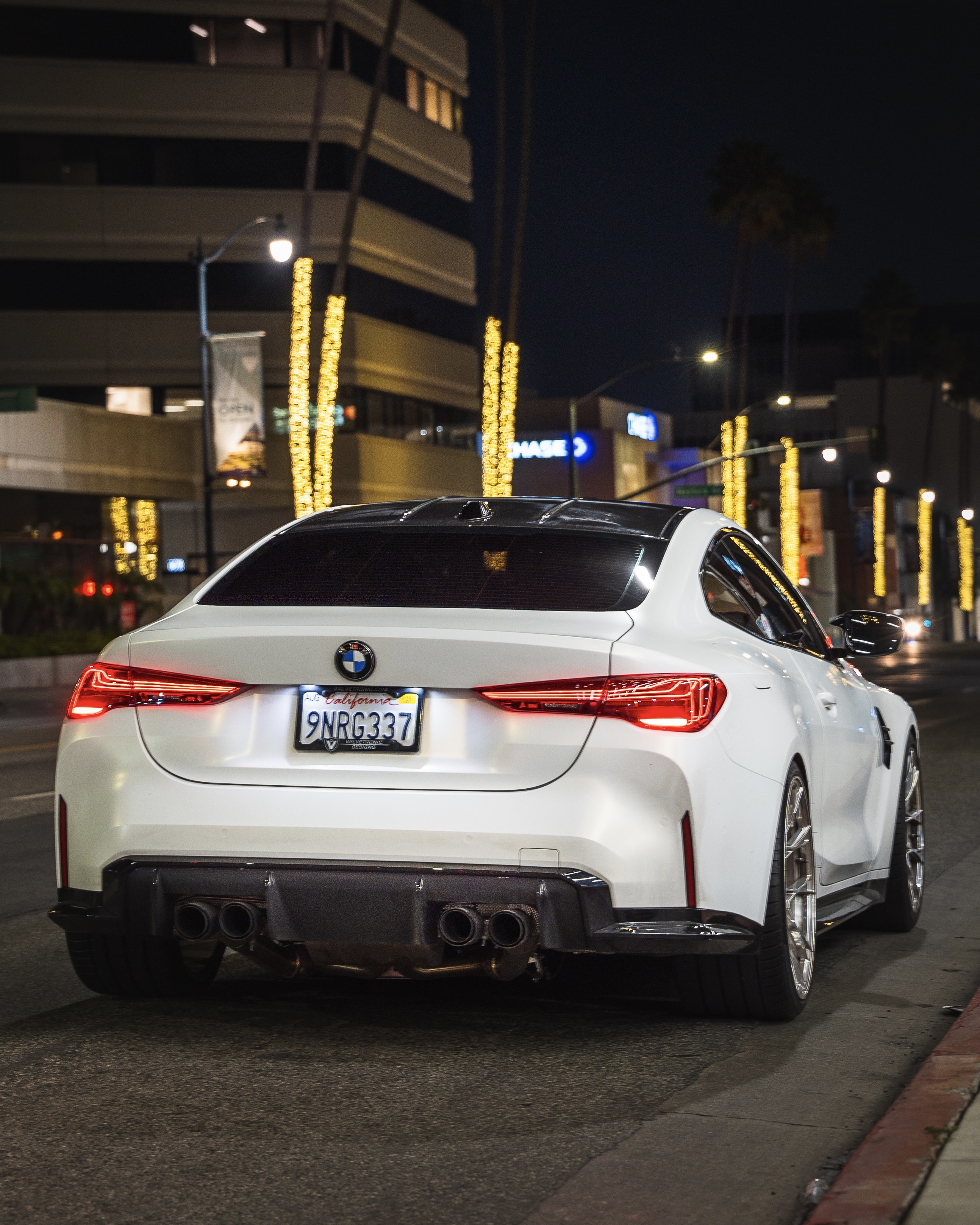 G82 BMW M4 with Motivo Forged MB-A custom wheels in gloss polished clear finish front side view — view 7