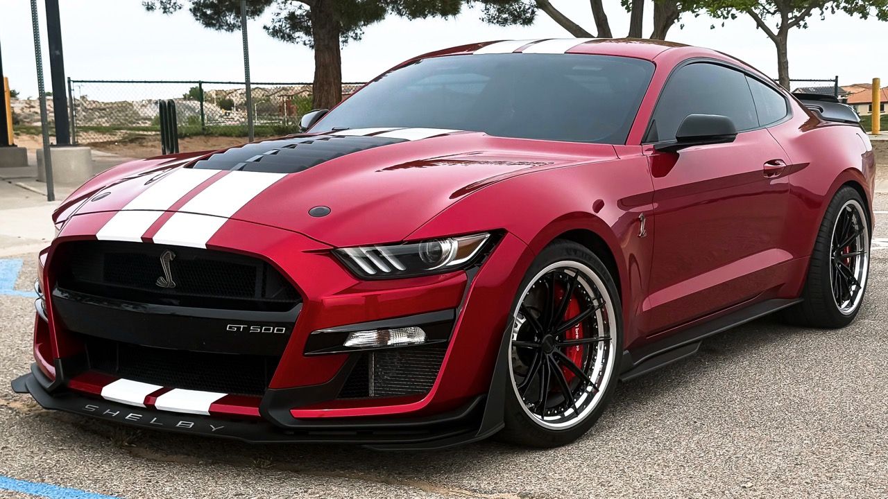 Ford Mustang on Motivo Forged wheels