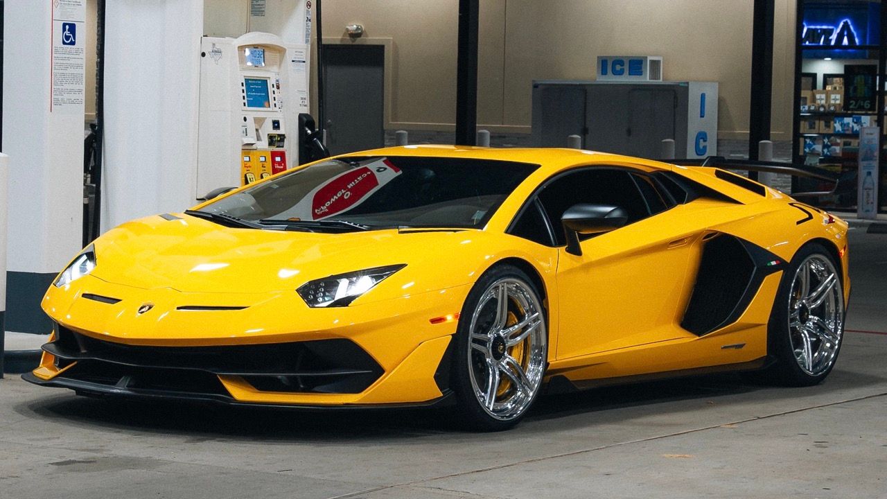 Lamborghini Aventador on Motivo Forged wheels