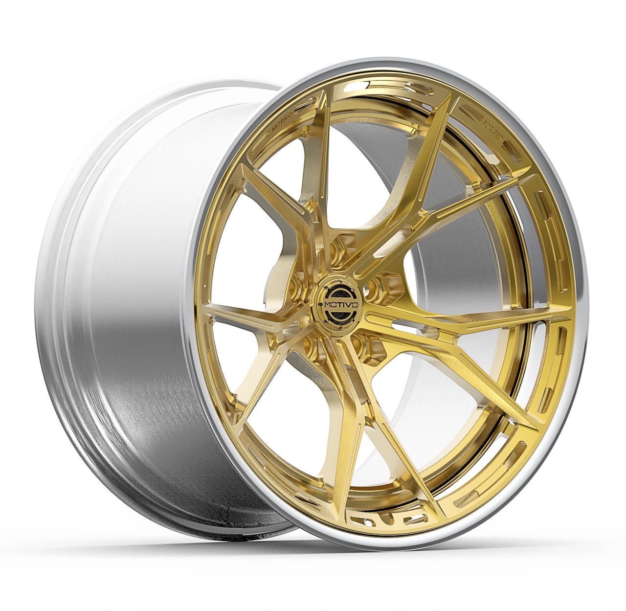 Motivo Forged CS-A 2-piece forged wheel — face view
