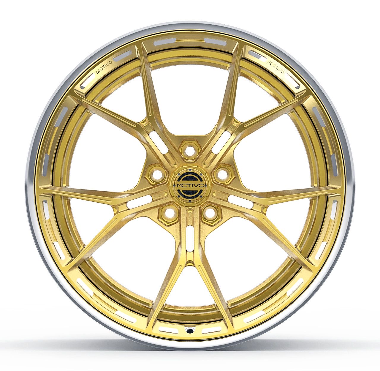 Motivo Forged CS-A 2-piece forged wheel — face view
