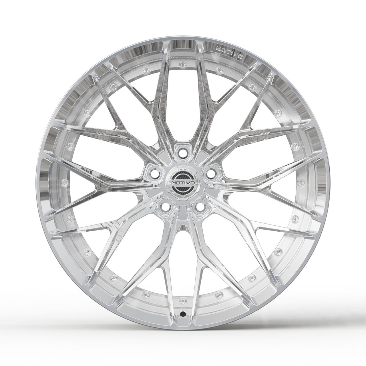 Motivo Forged CS-C 2-piece forged wheel — face view
