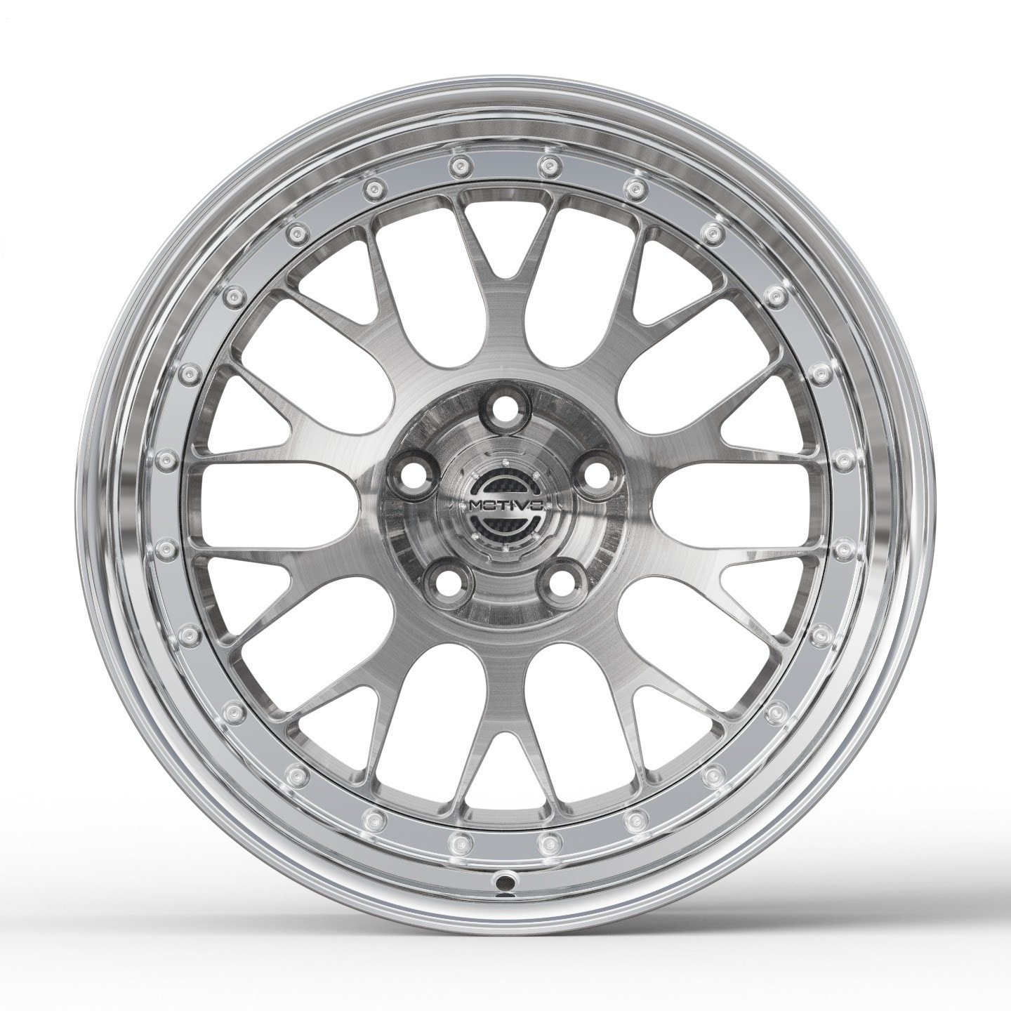 Motivo Forged CS-E 2-piece forged wheel — face view