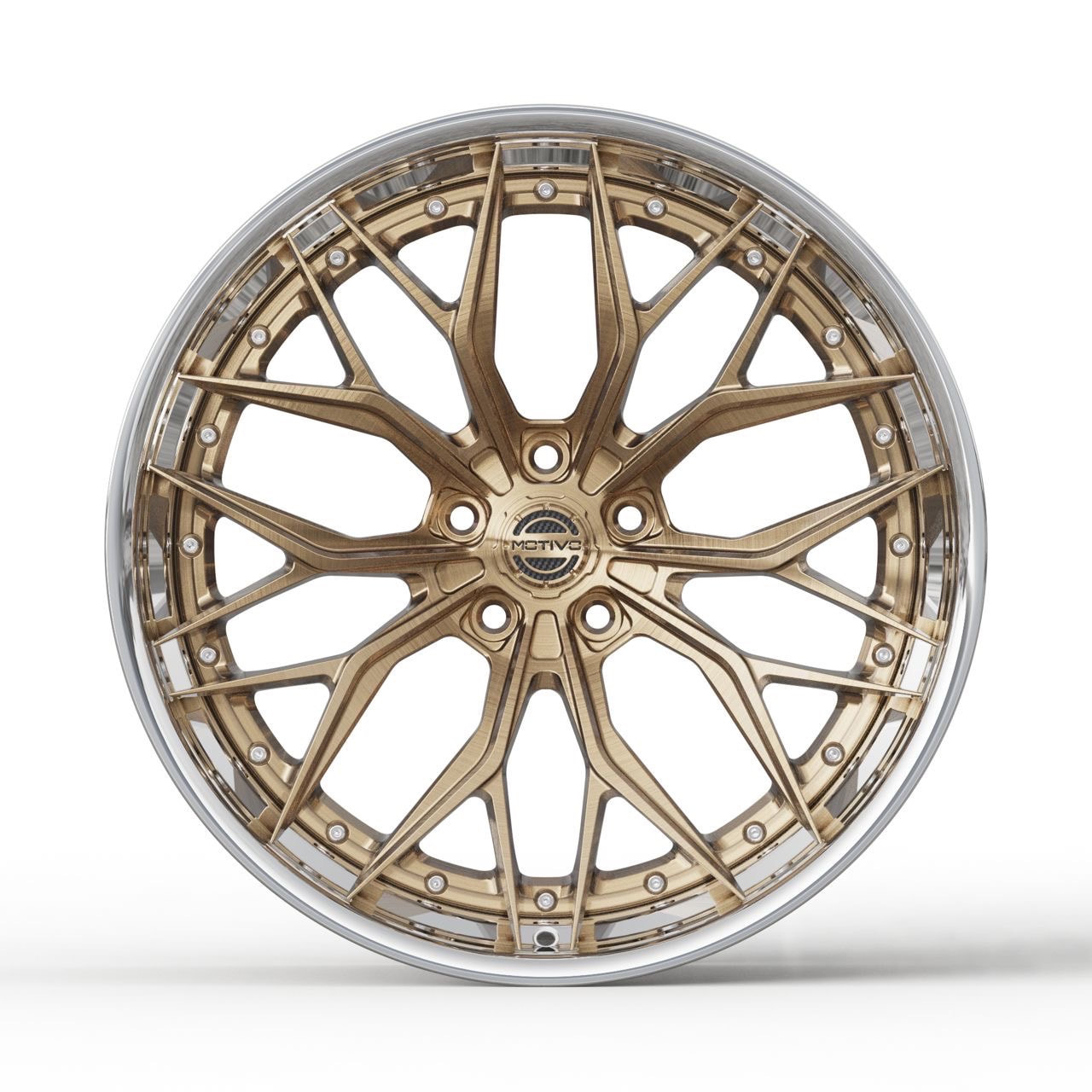 Motivo Forged CS-J 2-piece forged wheel — face view