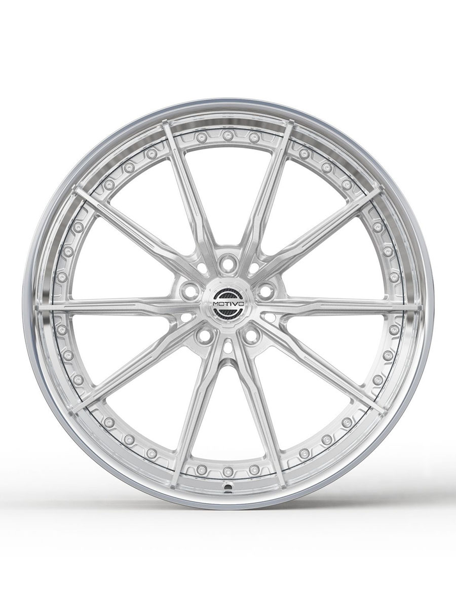 Motivo Forged CS-M 2-piece forged wheel — face view