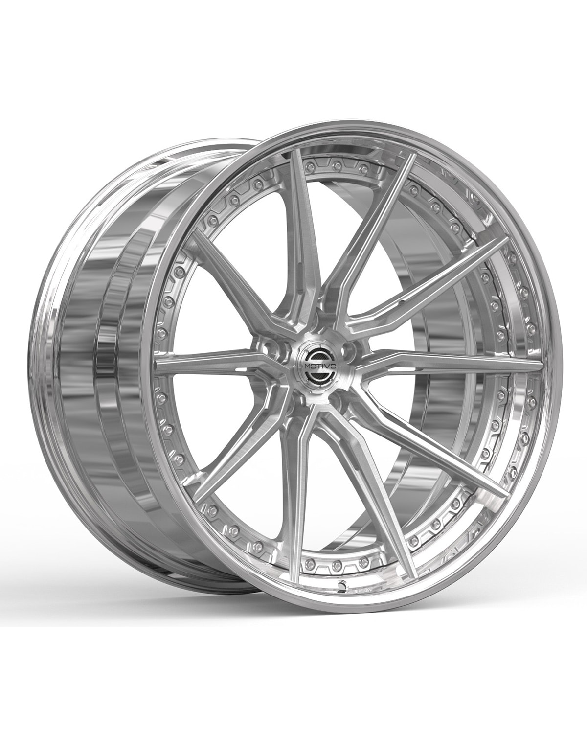 Motivo Forged CS-R 2-piece forged wheel — face view