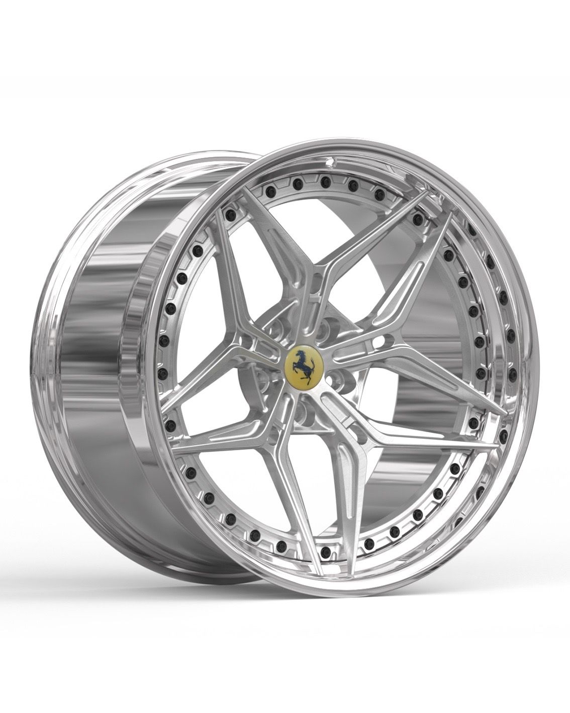 Motivo Forged CT-A 2-piece forged wheel — face view