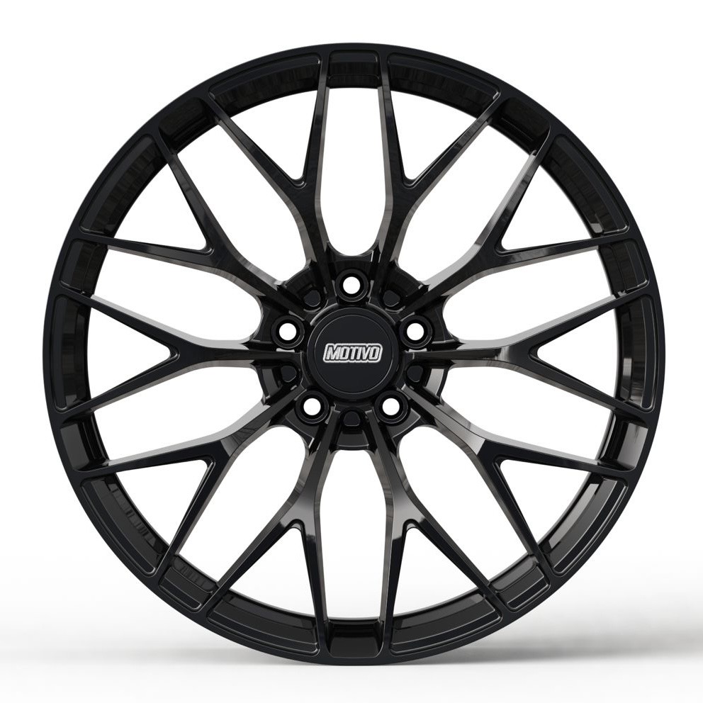Motivo Forged MB-N monoblock forged wheel — face view alternate view