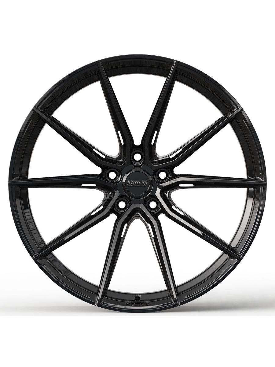 Motivo Forged MB-P monoblock forged wheel — face view alternate view
